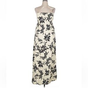 Monteau Linen Floral Maxi Dress